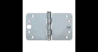 AXA Smart veiligheids schijflagerscharnier - SKG*** - 89x150mm - Topcoat afgerond - 1647-15-23/VE