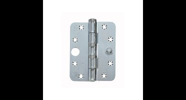 AXA veiligheids schijflagerscharnier Heavy Duty - SKG*** - 114x89mm - Topcoat afgerond - 1847-09-23/VE