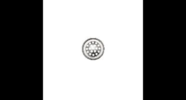 AXA ventilatierozet - 52mm RVS - 3760-11-81E