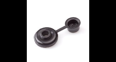 Proftec zwarte afdekkap voor golfplaten [50x] - 7mm