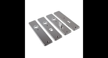 AMI kortschilden aluminium rechthoekig sleutelgat 72 180/41 rhd
