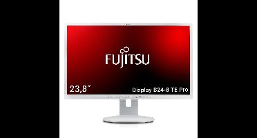Fujitsu B24-8 TE Pro - 24 inch - 1920x1080 - DP - DVI - VGA - Wit
