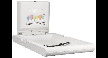 Mediclinics Mediclinics babyverschoontafel verticaal CP0016V - wit