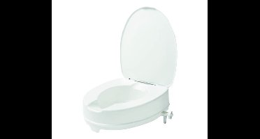 SecuCare SecuCare toiletverhoger met klep hoogte 10 cm - wit