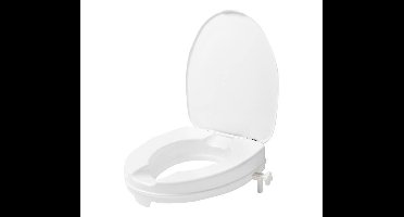 SecuCare SecuCare toiletverhoger met klep hoogte 6 cm - wit