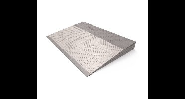 SecuCare SecuCare drempelhulp Set 4 laags 84x8x57 cm - grijs/bruin