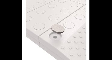 SecuCare SecuCare drempelhulp vul doppen (14 stuks) - grijs/bruin