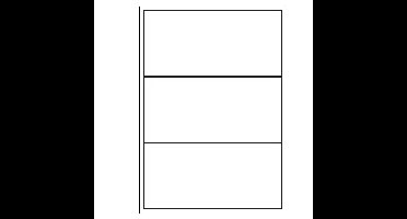 A4 etiketten 200 x 95 mm wit 100 vel huismerk