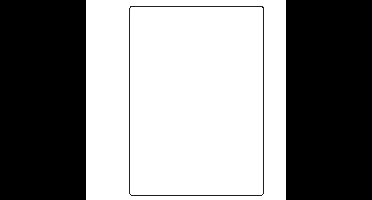 A5 etiketten 205 x 143 mm wit 100 vel huismerk