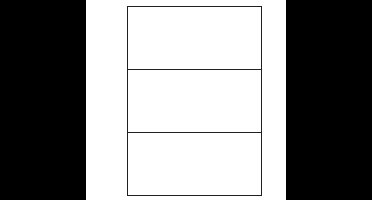 A4 etiketten 210 x 99 mm wit 100 vel huismerk