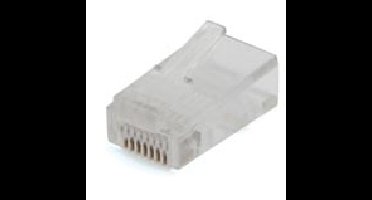CAT6 RJ45 (8P8C) plug met invoerhulp (25 stuks)