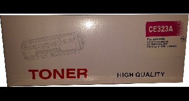 Huismerk HP 128A (CE323A) toner magenta