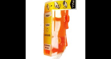 Huismerk Canon CLI-526Y cartridge geel met chip