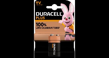 Duracell Plus 9V batterij
