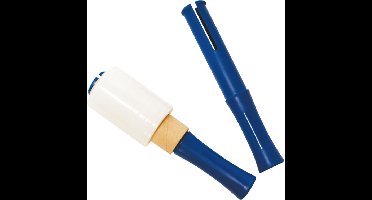 Blauw handvat voor 10 cm stretchfolie (zonder folie)