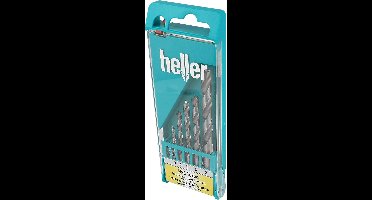 Heller HSS Turbo houtborenset 3/4/5/6/8mm