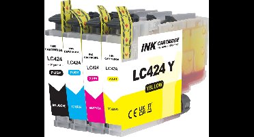 Huismerk Brother LC-424 voordeelset