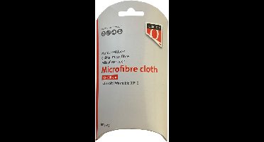 Microvezeldoek blauw Quantore 30x30 cm