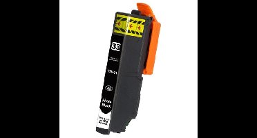 Huismerk Epson 33XL (T3361) cartridge foto zwart