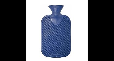 Kruik - blauw - 2 liter - kunststof - warmwaterkruik - waterkruik - warmtekruik