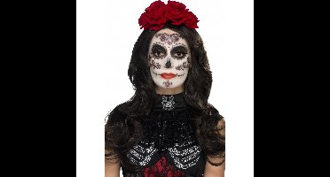 Day of the Dead schmink set - Glamour of the dead - complete Halloween thema grimeer set