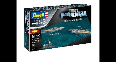 Revell 1/76 First Diorama Bismarck Battle