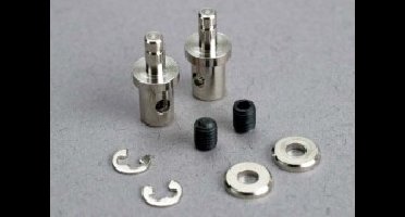 Servo rod connectors (2)/ 3mm set screws