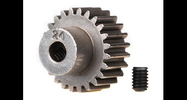 Traxxas - Gear, 24-T pinion (48-pitch) (fits 3mm shaft)/ set screw (TRX-2424)