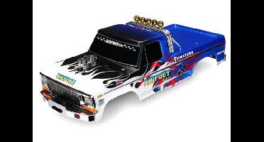 Body, Bigfoot Flame, Officially Licensereplica (painted, decals applied) (TRX-3653)