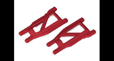Suspension arms, red, front/rear (left & right) (2) (heavy duty, cold weather material) (TRX-3655L)