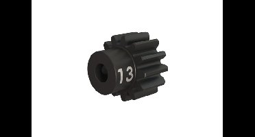 Gear, 13-T pinion (32-p), heavy duty (machined, hardened steel)/ set screw (TRX-3943X)