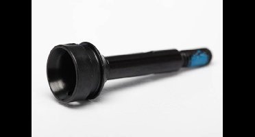 Stub axle, rear, 5mm (steel-splined constant-velocity driveshaft) (1) (TRX-6753)