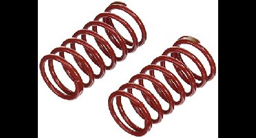 Spring, shock (red) (gtr) (3.8 rate gold) (1 pair)