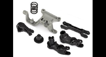 Steering bellcranks/ bellcrank support/servo saver/ servo saver spring/ draglink/ 3x20mm shoulder screws (2)