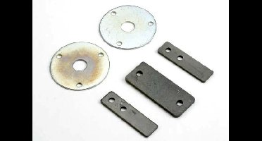 Traxxas - Diff gear side plates/ ball joint plate, TRX-1234 (TRX-1234)