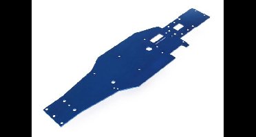 Traxxas - Chassis, Lower (Blue-Anodized,, TRX-4422 (TRX-4422)