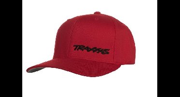 Traxxas - Flex Hat Curve Bill Red/Blk Sm (TRX-1187-RBL-SM)