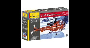 Heller 1/72 SA 316B Alouette lll Security Civile