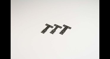 Carbon rear suspension plate RM/HM MR-03 (MZW-404)