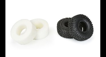 Proline Hyrax XL 2.9'' All Terrain Tires & Foams voor de Losi Super Rock Rey