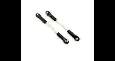 Turnbuckles, camber links, 58mm (front or rear) (assembled with rod ends and hollow balls) (2)