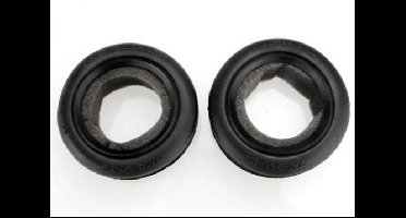 Tires, Alias ribbed 2.2" (wide, front) (2)/ foam inserts (Bandit) (soft compound)