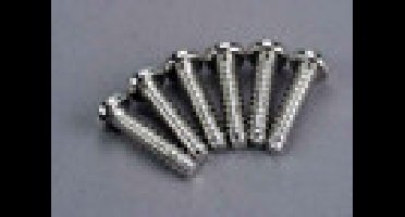 Screws, 5x20mm roundhead self-tapping (6)