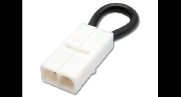 Connector, 14.4 volt to 7.2 volt jumper (allows a Traxxas dual-battery 14.4 esc to run on a single 7.2v battery pack)