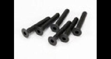 Screws, 3x20mm countersunk machine (hex drive) (6)