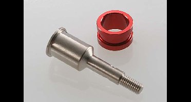 Stub axle, (1)/ axle sleeve (1) revo/maxx (steel constant-velocity driveshaft)