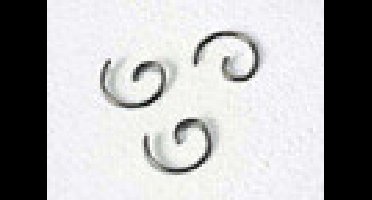 Wrist pin clips (3) (trx 2.5, 2.5r)