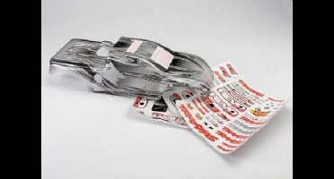 Body voor oa. Traxxas Revo 3.3 (extended chassis) - Half transparant/gespoten