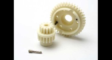 Gear set, 2-speed standard ratio (2nd speed gear 39t, 13t-17t input gears, hardware)