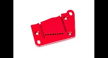 Traxxas - Motor mount cap, 6061-T6 aluminum (red-anodized) (TRX-10263-RED)